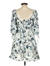 Open Edit 100% Polyester Blue Casual Dress Size L - photo 2