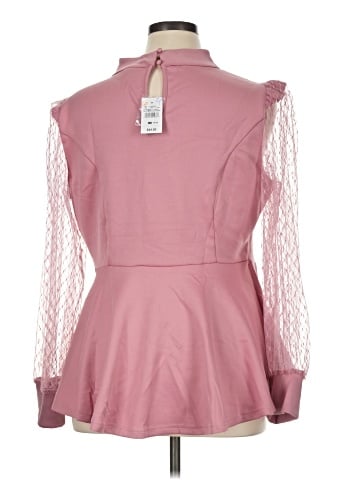 Ashley Stewart Long Sleeve Blouse (view 2)