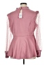 Ashley Stewart Pink Long Sleeve Blouse Size 14 Plus - photo 2
