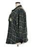 Torrid Plaid Teal Long Sleeve Button-Down Shirt Size 3X Plus (3) - photo 5