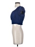 Venus 100% Cotton Blue Short Sleeve Top Size S - photo 5