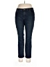 Coldwater Creek Solid Blue Jeans Size 12 - photo 1