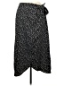 Old Navy 100% Polyester Polka Dots Black Casual Skirt Size M - photo 1
