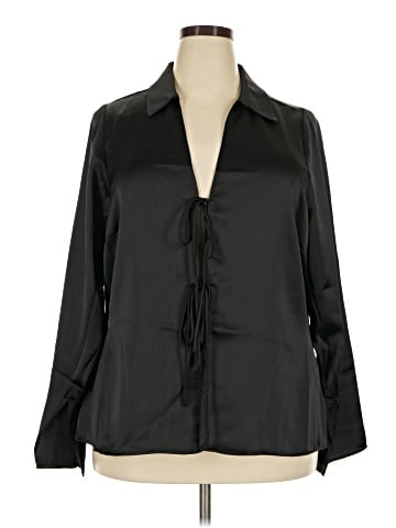 City Chic 3/4 Sleeve Blouse (view 1)