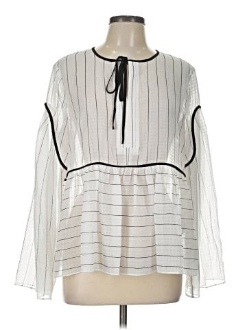 DKNY 3/4 Sleeve Blouse (view 1)