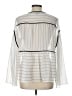 DKNY 100% Polyester Ivory 3/4 Sleeve Blouse Size L - photo 2