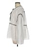 DKNY 100% Polyester Ivory 3/4 Sleeve Blouse Size L - photo 5
