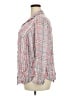 Torrid 100% Rayon Plaid Pink 3/4 Sleeve Button-Down Shirt Size 3X Plus (3) - photo 5