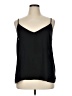 ELOQUII 100% Polyester Black Tank Top Size 14 Plus - photo 1