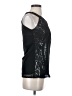 Apostrophe 100% Polyester Black Sleeveless Blouse Size S - photo 4