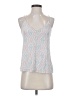 Lovestitch 100% Rayon Silver Sleeveless Top Size S - photo 1