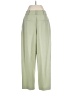 Zara Solid Green Casual Pants Size S - photo 2
