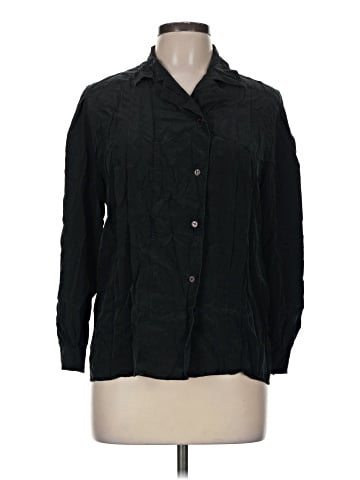 Assorted Brands Long Sleeve Silk Top (view 1)