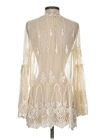 Lapis Long Sleeve Blouse (view 2)