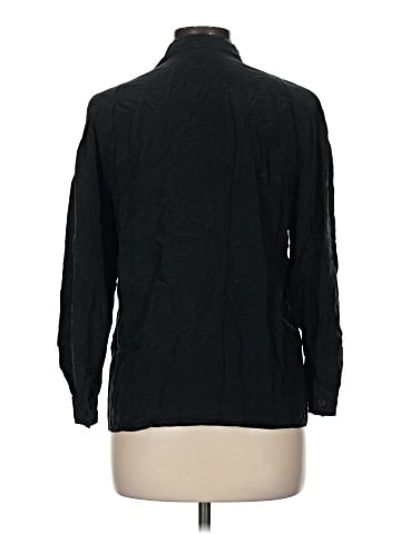 Assorted Brands Long Sleeve Silk Top (view 2)