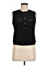 Carven 100% Cotton Black Sweater Vest Size M - photo 1