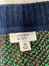 Crown & Ivy Plaid Green Pullover Sweater Size M - photo 7