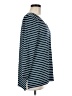 J.Jill Stripes Blue 3/4 Sleeve Top Size M (tall) - photo 4