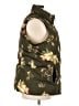 Lands' End 100% Polyester Floral Green Vest Size 20 - 22 - photo 4
