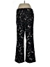 Coldwater Creek Floral Black Casual Pants Size 12 (petite) - photo 2