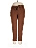 Flirtatious Solid Brown Casual Pants Size 13 - photo 1