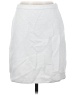 Ann Taylor Solid White Casual Skirt Size 2 (petite) - photo 1