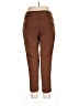 Flirtatious Solid Brown Casual Pants Size 13 - photo 2