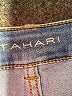 Tahari Solid Blue Jeans Size 16 - photo 7