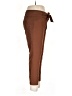Flirtatious Solid Brown Casual Pants Size 13 - photo 4