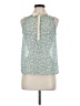 Chloe K 100% Polyester Teal Sleeveless Blouse Size M - photo 1