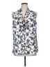Kasper 100% Polyester Blue Sleeveless Blouse Size 1X - photo 1