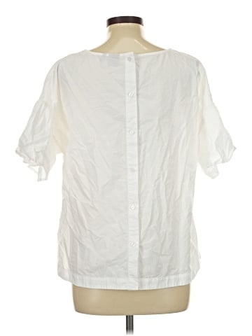 Kaari Blue Short Sleeve Blouse (view 2)