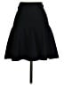 BCBGMAXAZRIA Solid Black Casual Skirt Size S - photo 2