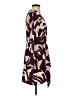 MNG 100% Polyester Print Burgundy Casual Dress Size S - photo 4
