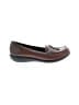 Clarks Brown Flats Size 8 1/2 (wide) - photo 1