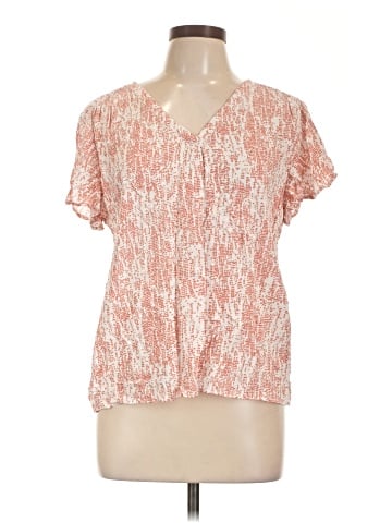 Caslon Short Sleeve Blouse (view 1)