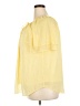 AGB 100% Polyester Yellow Short Sleeve Blouse Size 2X - photo 5