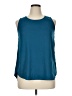 Van Heusen 100% Polyester Teal Sleeveless Top Size XL - photo 1