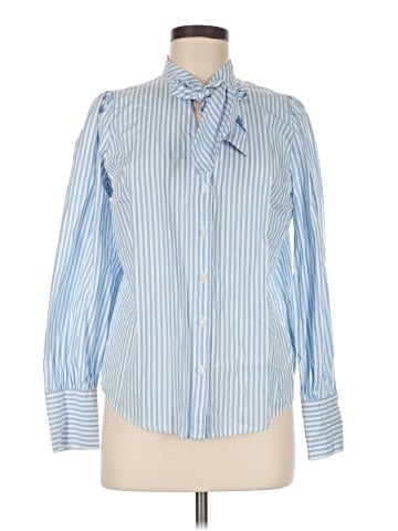 Who What Wear Long Sleeve Button-Down Shirt (view 1)