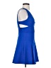 BCBGMAXAZRIA Solid Blue Cocktail Dress Size 2 - photo 4