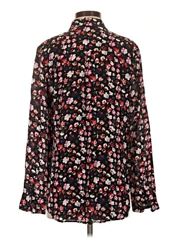 Equipment Long Sleeve Blouse (view 2)