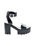 ASOS Black Sandals Size 6 - photo 1
