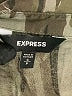 Express 100% Rayon Camo Green Long Sleeve Button-Down Shirt Size S - photo 7