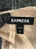Express 100% Polyester Tan Short Sleeve Blouse Size L - photo 7