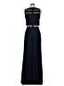 NW Nightway Black Blue Casual Dress Size 10 - photo 2