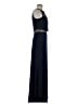 NW Nightway Black Blue Casual Dress Size 10 - photo 4