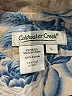Coldwater Creek 100% Cotton Tie-dye Blue Jacket Size L - photo 6