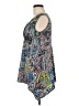 Strazzi Paisley Blue Cocktail Dress Size M - photo 5