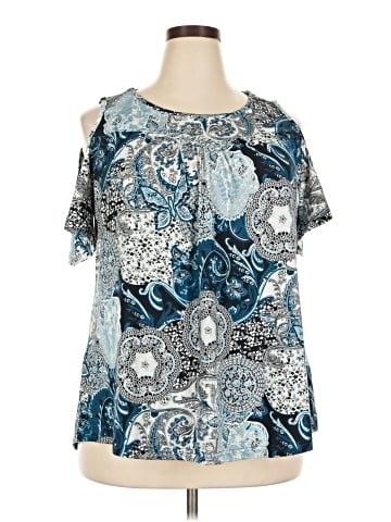 Love Short Sleeve Blouse (view 1)