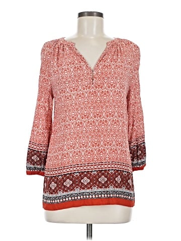 Ava Christine 3/4 Sleeve Blouse (view 1)